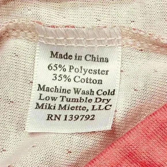 Miki Miette Girls' Pink Leggings Size 12 Casual Stretchy Comfortable - Picture 6 of 7